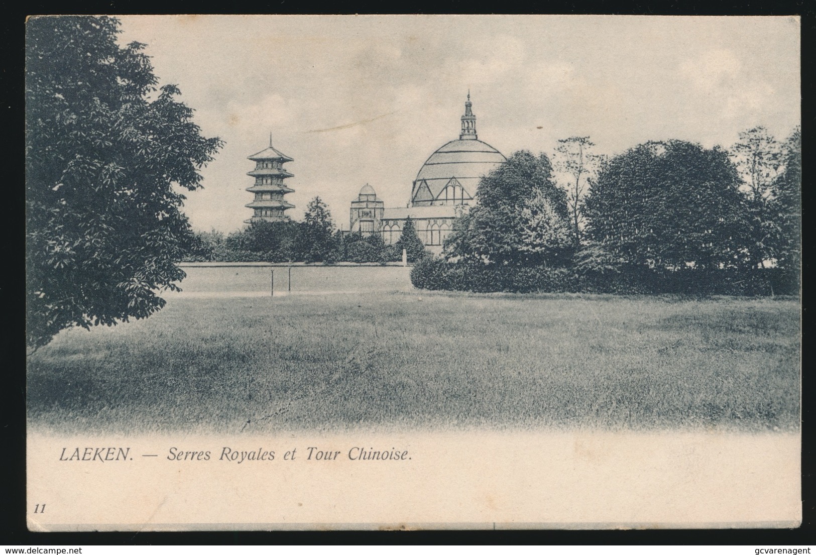 LAEKEN  SERRES ROYALES ET TOUR CHINOISE - Laeken