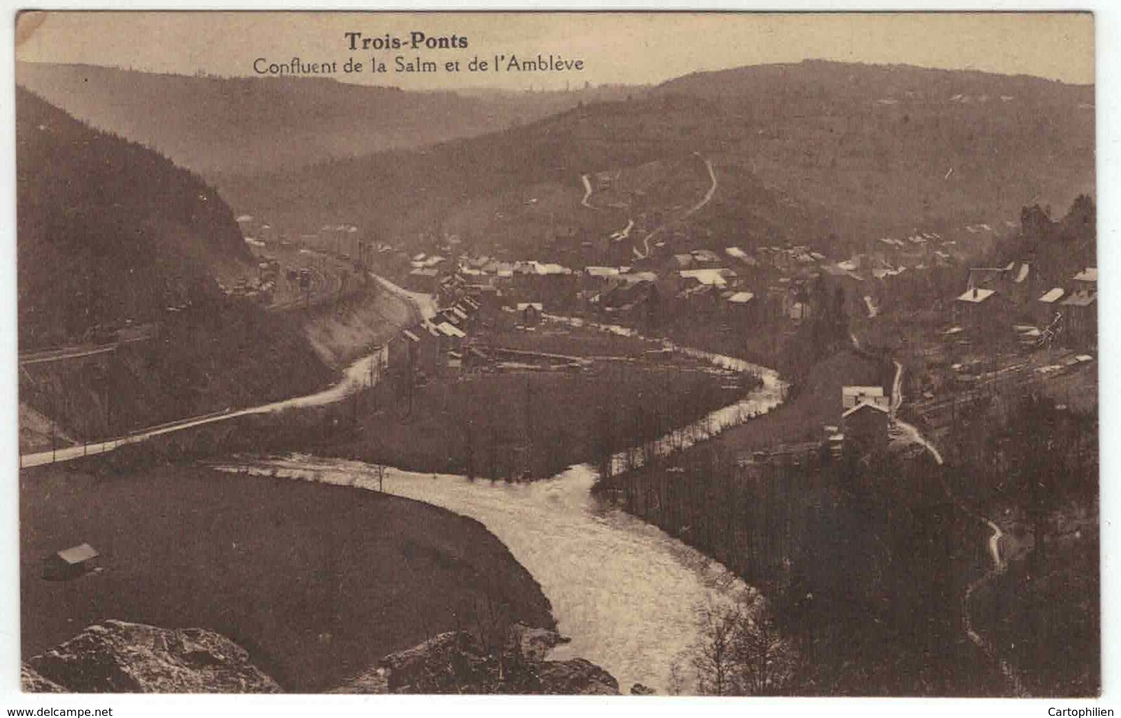 Trois Ponts - Confluent De La Salm Et De L'Amblève - Trois-Ponts