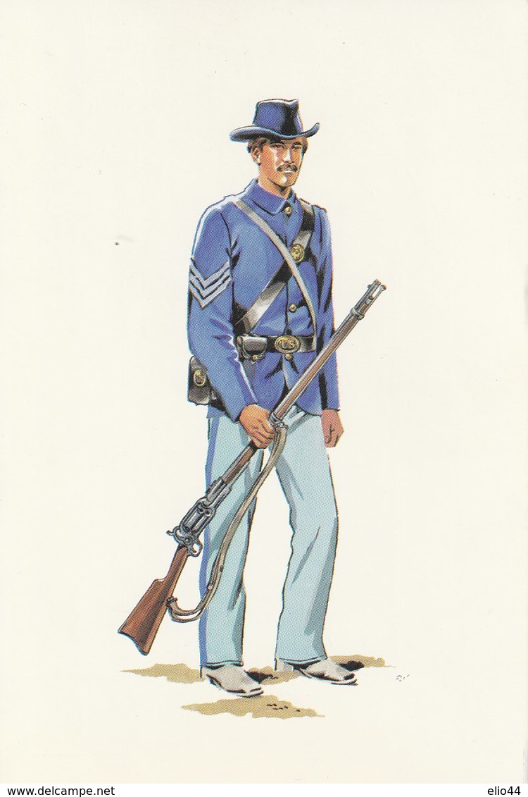 Militari- Uniformi - Stati Uniti - Soldati Durante La Guerra Civile Americana (30) - - Altri & Non Classificati