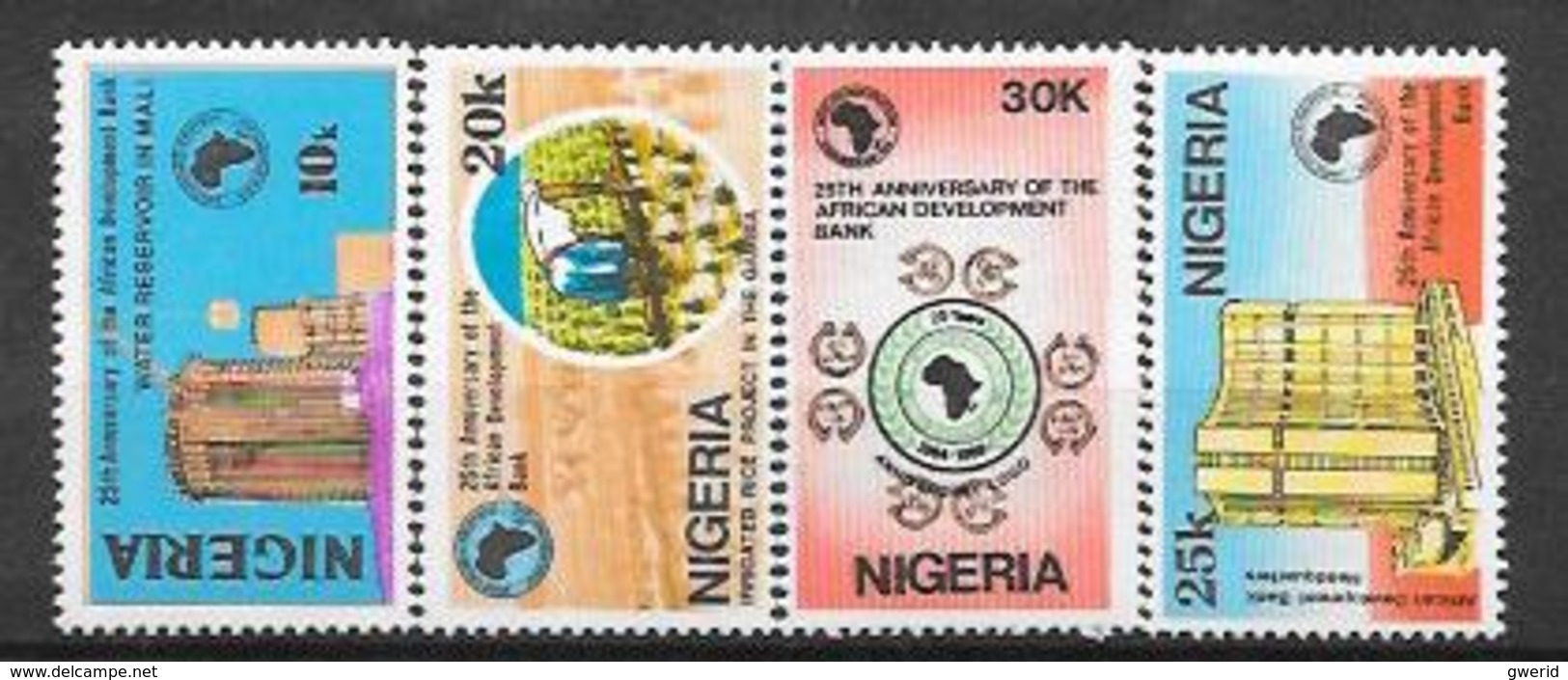 Nigeria  N° 541/44 YVERT NEUF * - Nigeria (1961-...)