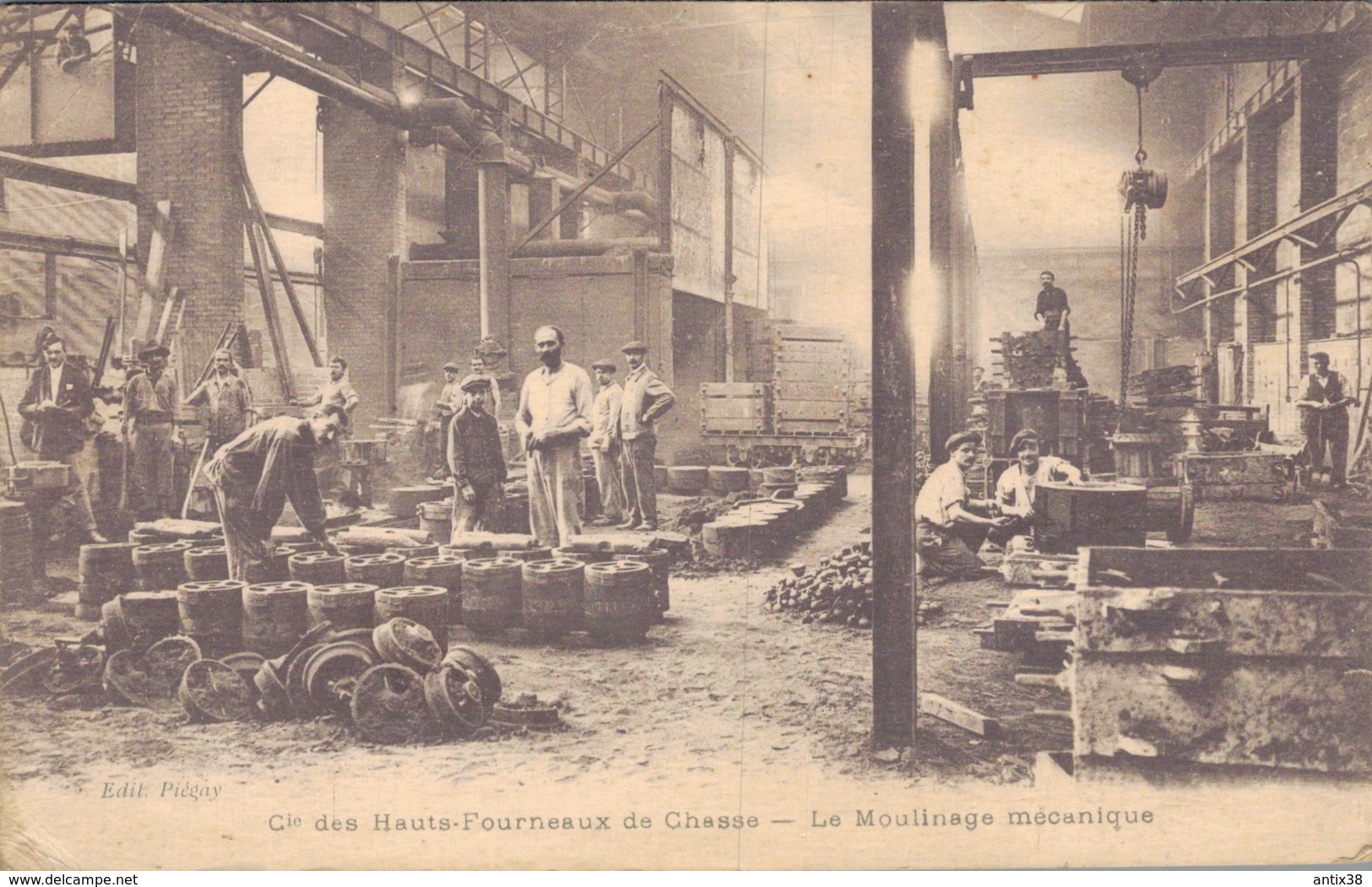 J48 - 38 - CHASSE - Isère - Compagnie Des Hauts-Fourneaux - Le Moulinage Mécanique - Autres & Non Classés