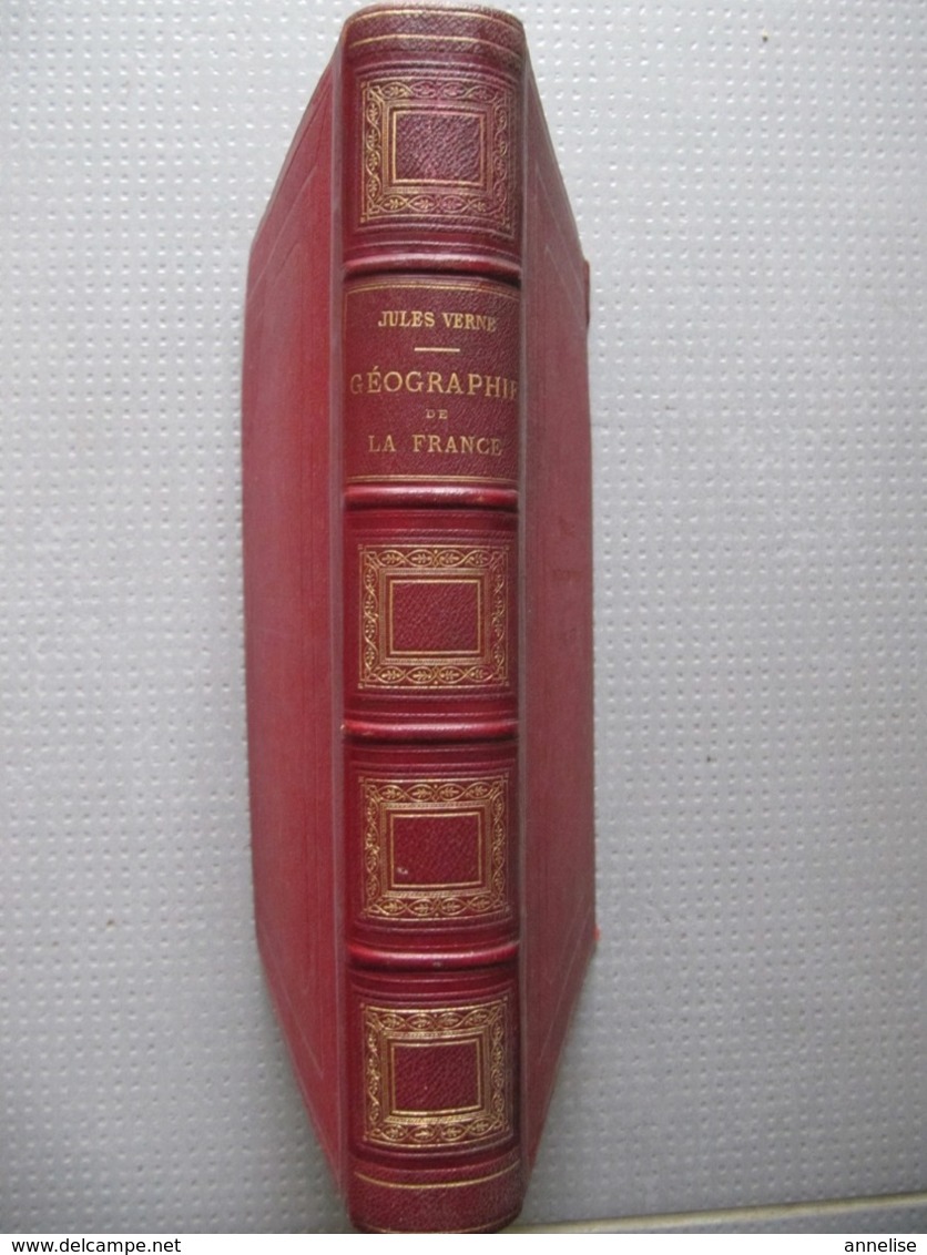 HETZEL Jules VERNE "Géographie Illustrée De La France Et De Ses Colonies" (1868) - 1801-1900