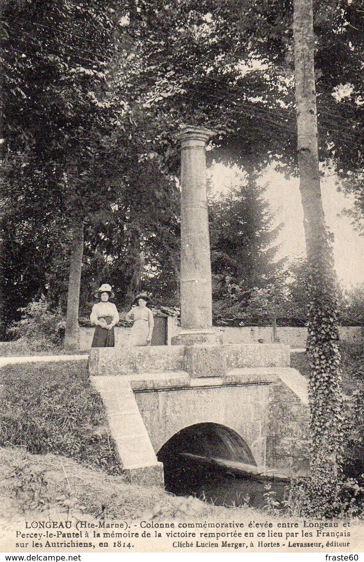 Longeau - Colonne Commémorative élevée Entre Longeau Et Percey Le Pautel - Le Vallinot Longeau Percey