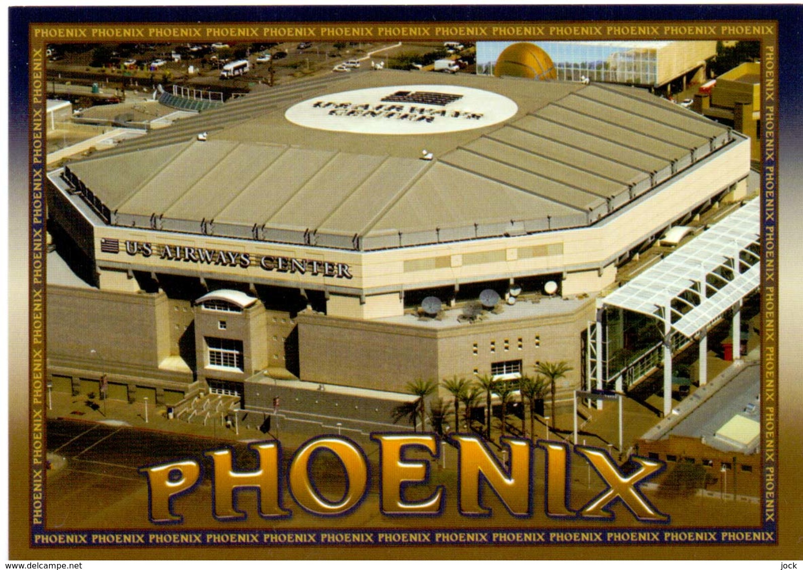 Postcard Stadium Glendale Phoenix Arizona USA Stadion Stadio - Estadio - Stade - Sports - Dome Basket Etc - Stadi