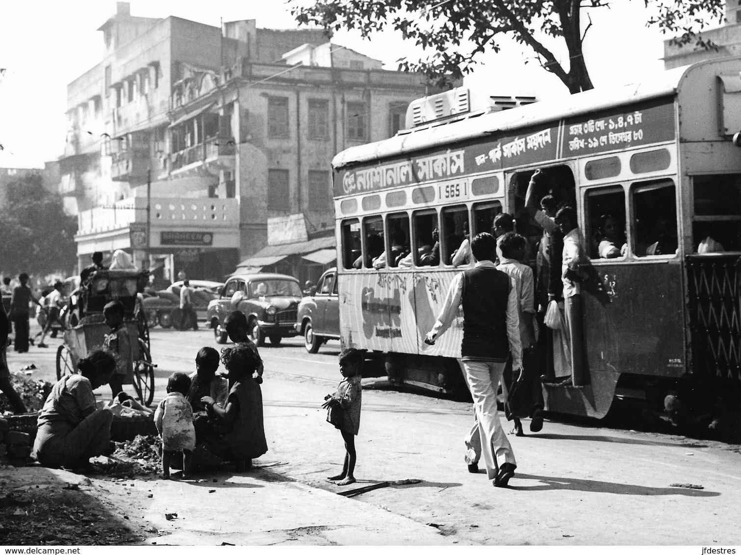 Photo Inde Calcutta Scènes De Rues Avec Ramasseurs De Cendres Photo Vivant Univers - Lieux