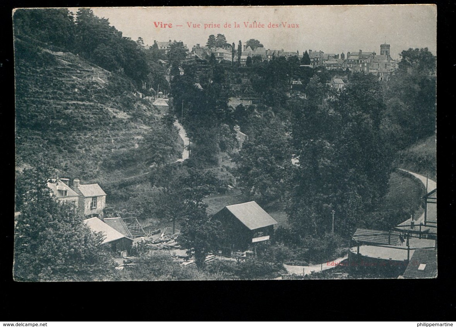 14 - Vire : Vue Prise De La Vallée Des Vaux - Vire