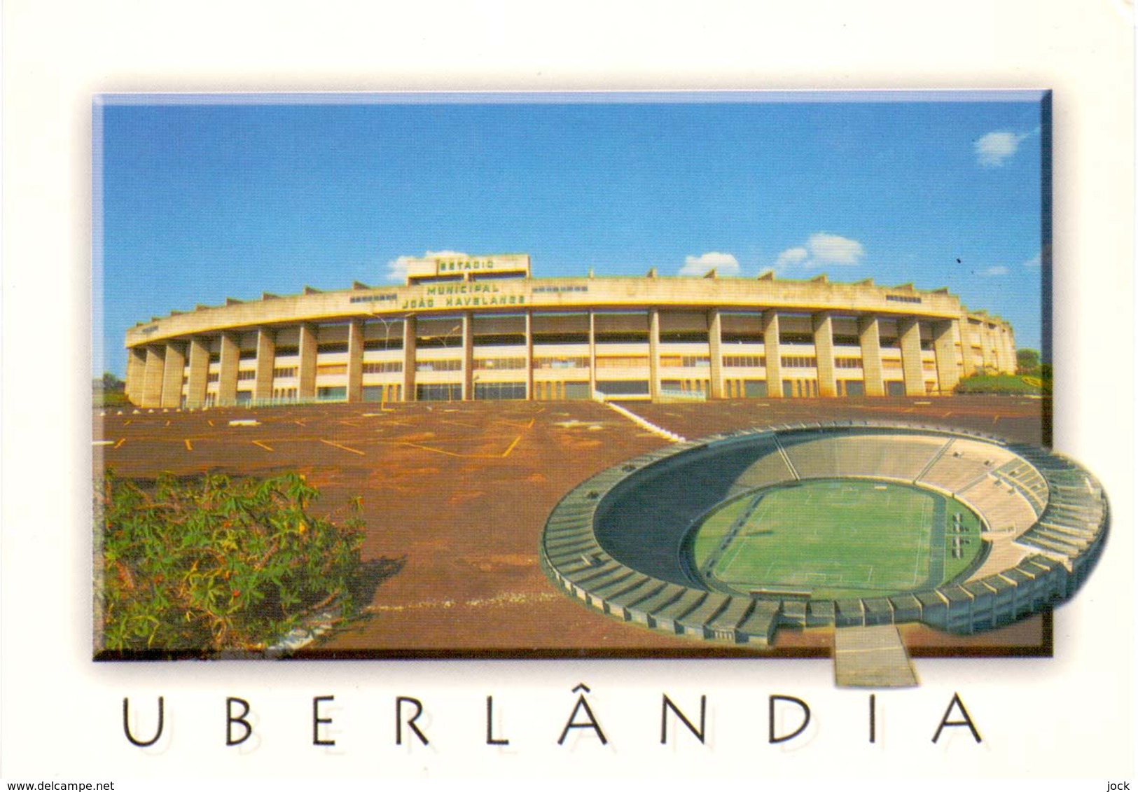 Postcard Stadium Uberlandia Brazil Stadion Stadio Estadio - Stade - Sports - Football  Soccer - Fussball