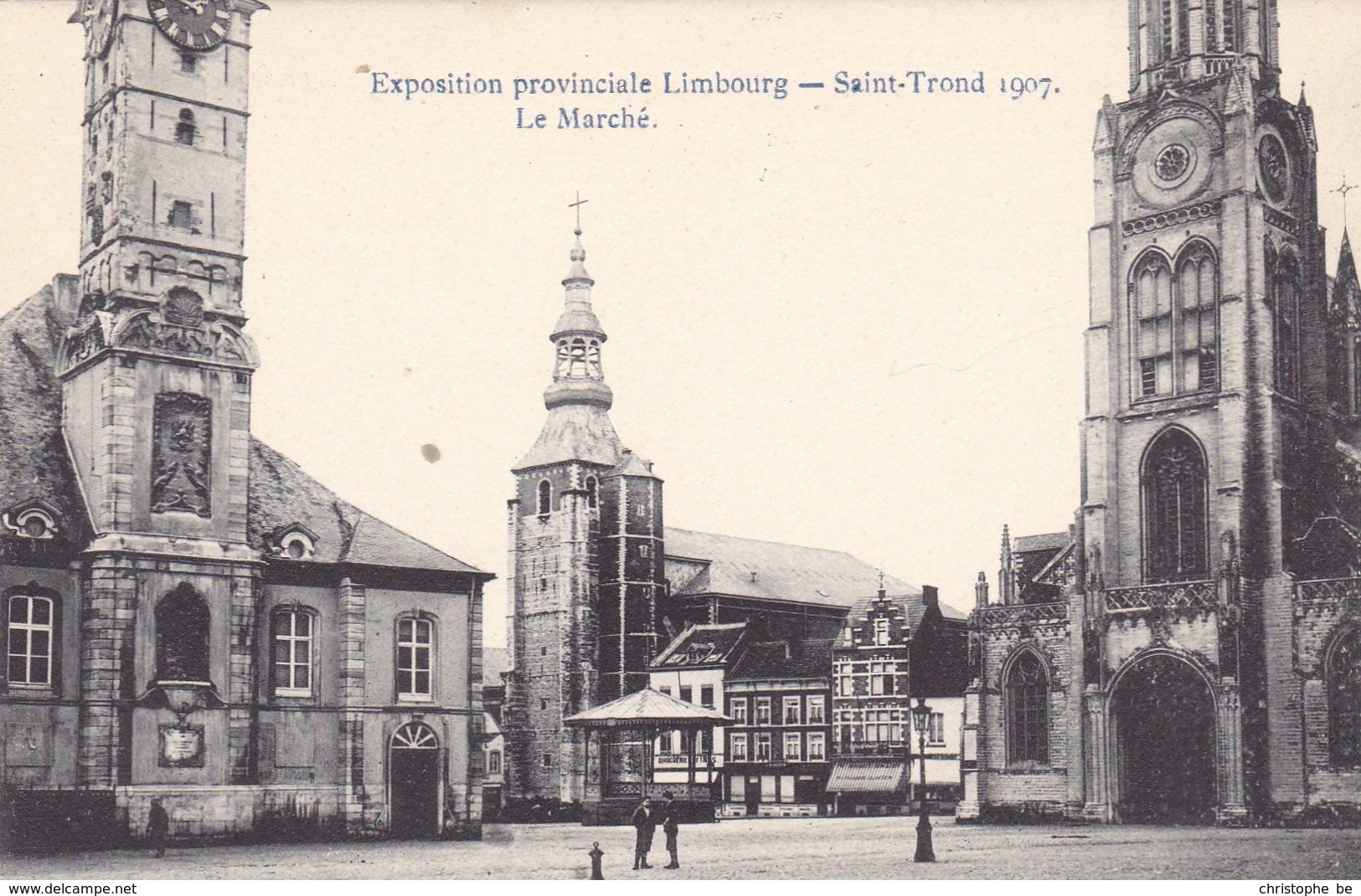 Sint Truiden, Exposition Provinciale Limbourg, Saint Trond 1907 Le Marché (pk66834) - Sint-Truiden