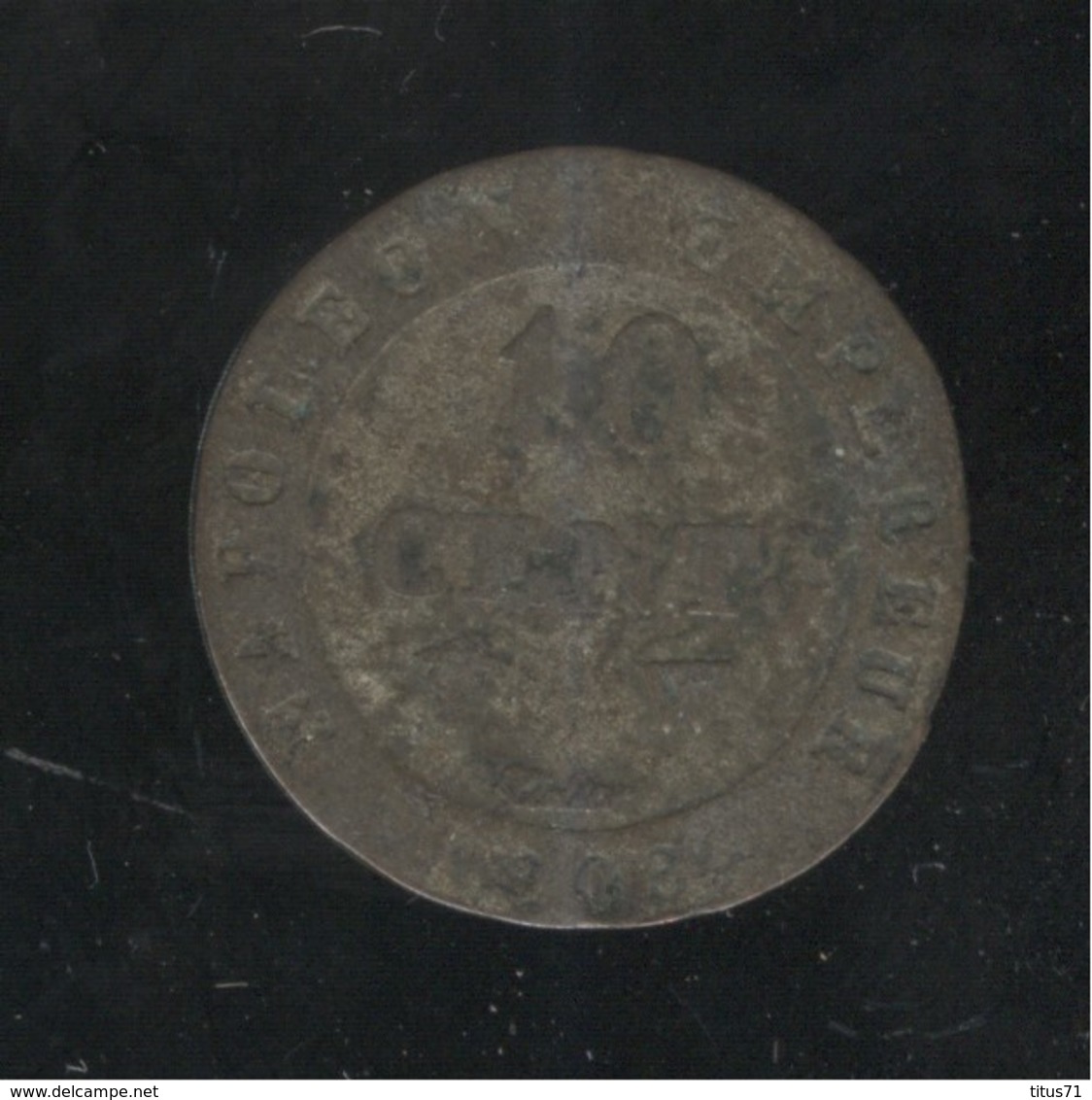 10 Centimes France 1808 W - Altri & Non Classificati