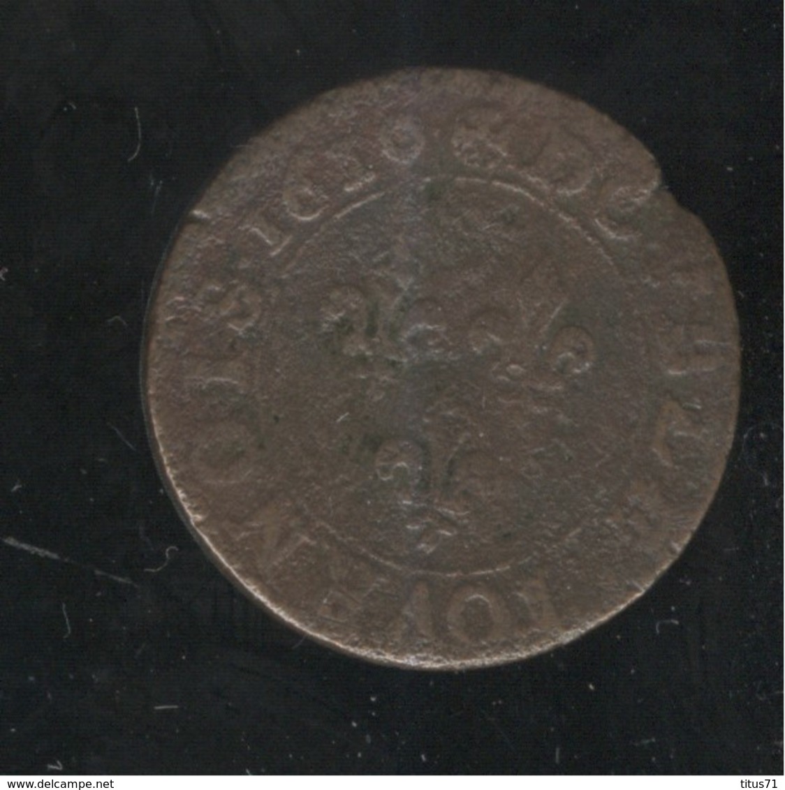 Double Tournoi 1610 A Henri IIII - 1589-1610 Henry IV The Great