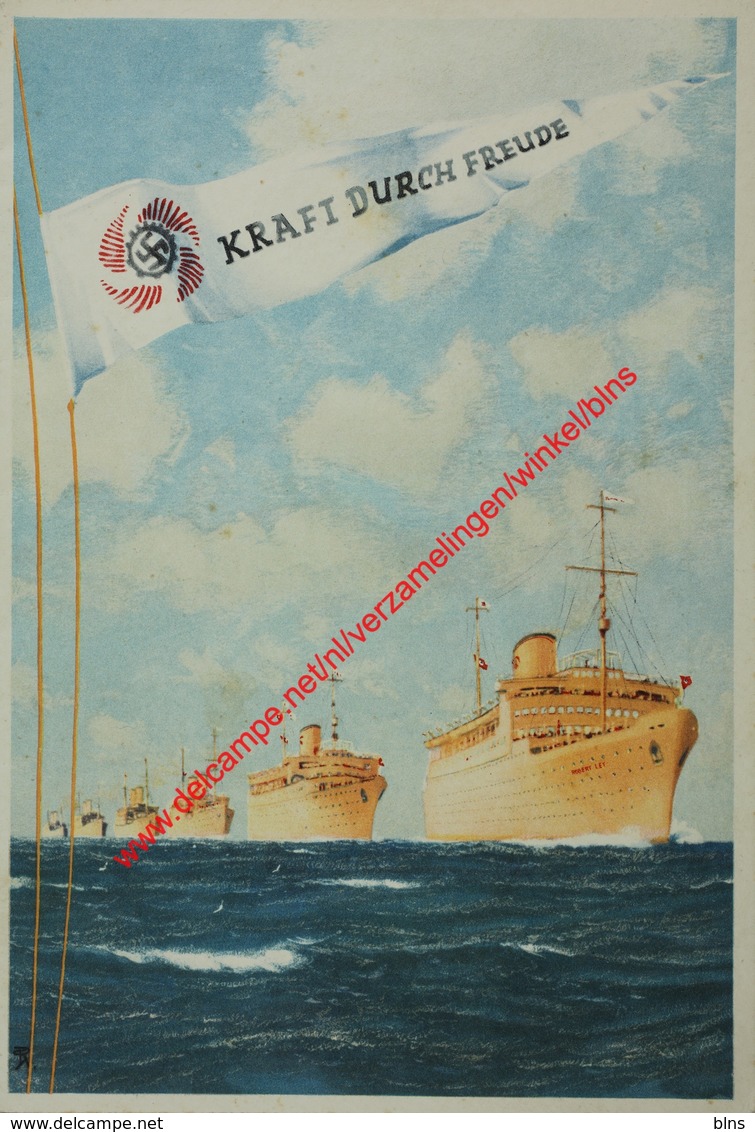 Robert Ley - Kraft Durch Freude - 6. Juli 1939 - Menus