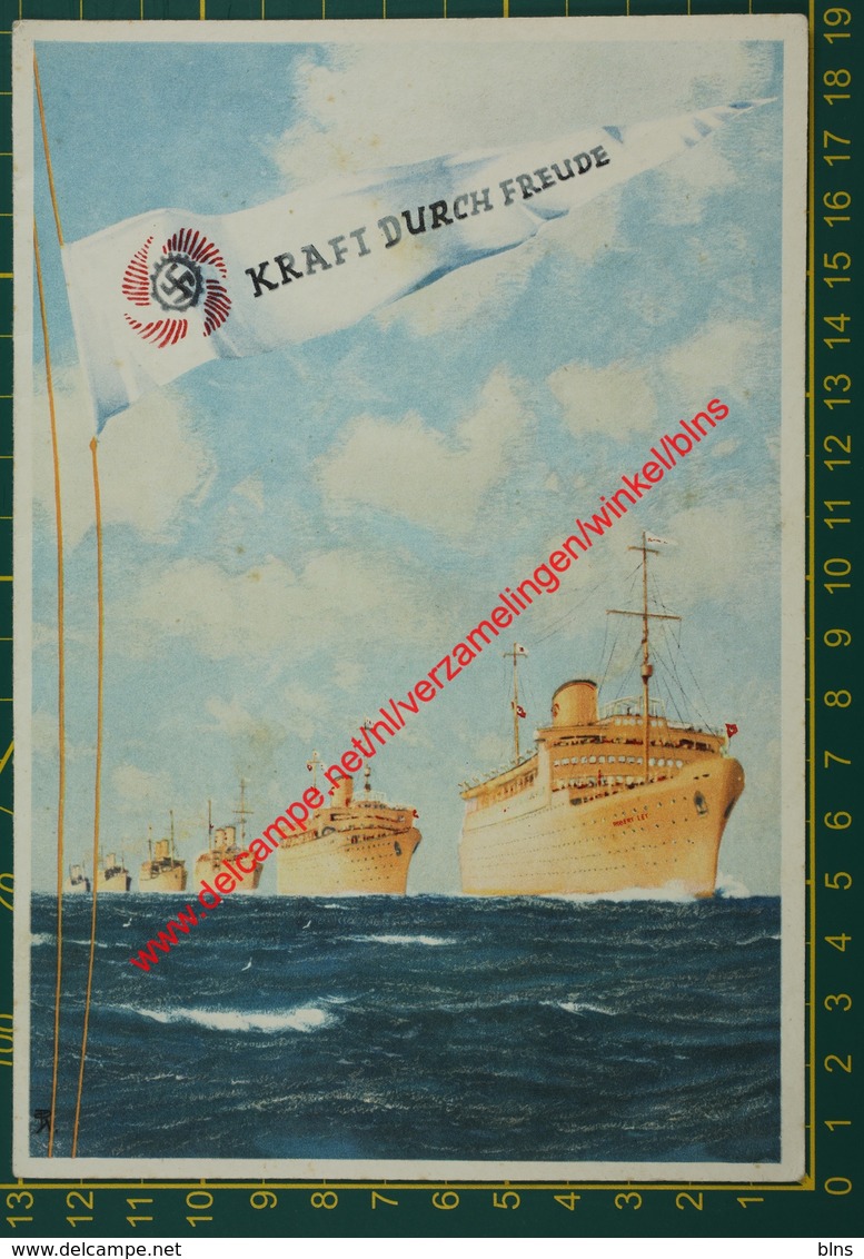 Robert Ley - Kraft Durch Freude - 6. Juli 1939 - Menus