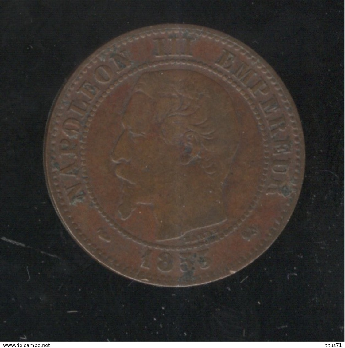 2 Centimes France 1855 B - TTB - Andere & Zonder Classificatie