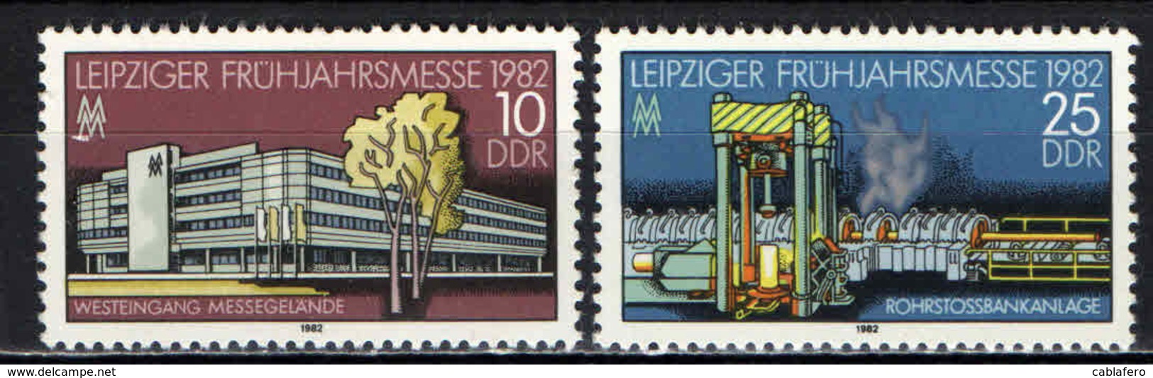 DDR - 1982 - FIERA PRIMAVERILE DI LIPSIA - MNH - Nuovi