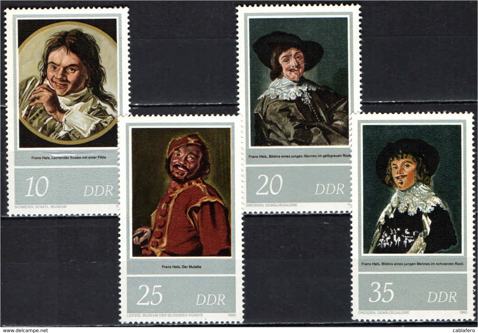 DDR - 1980 - QUADRI DI FRANS HALS - MNH - Nuovi