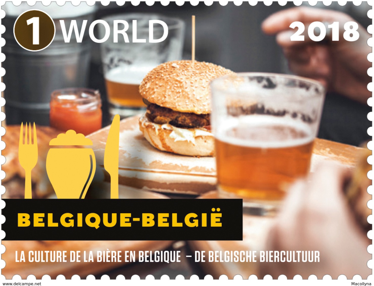 Blok 260** Belgische Biercultuur (Bruisend Erfgoed) 4754/58**/ Un Patrimoine Mousseux (la Culture De La Bière Belge) - 1961-2001