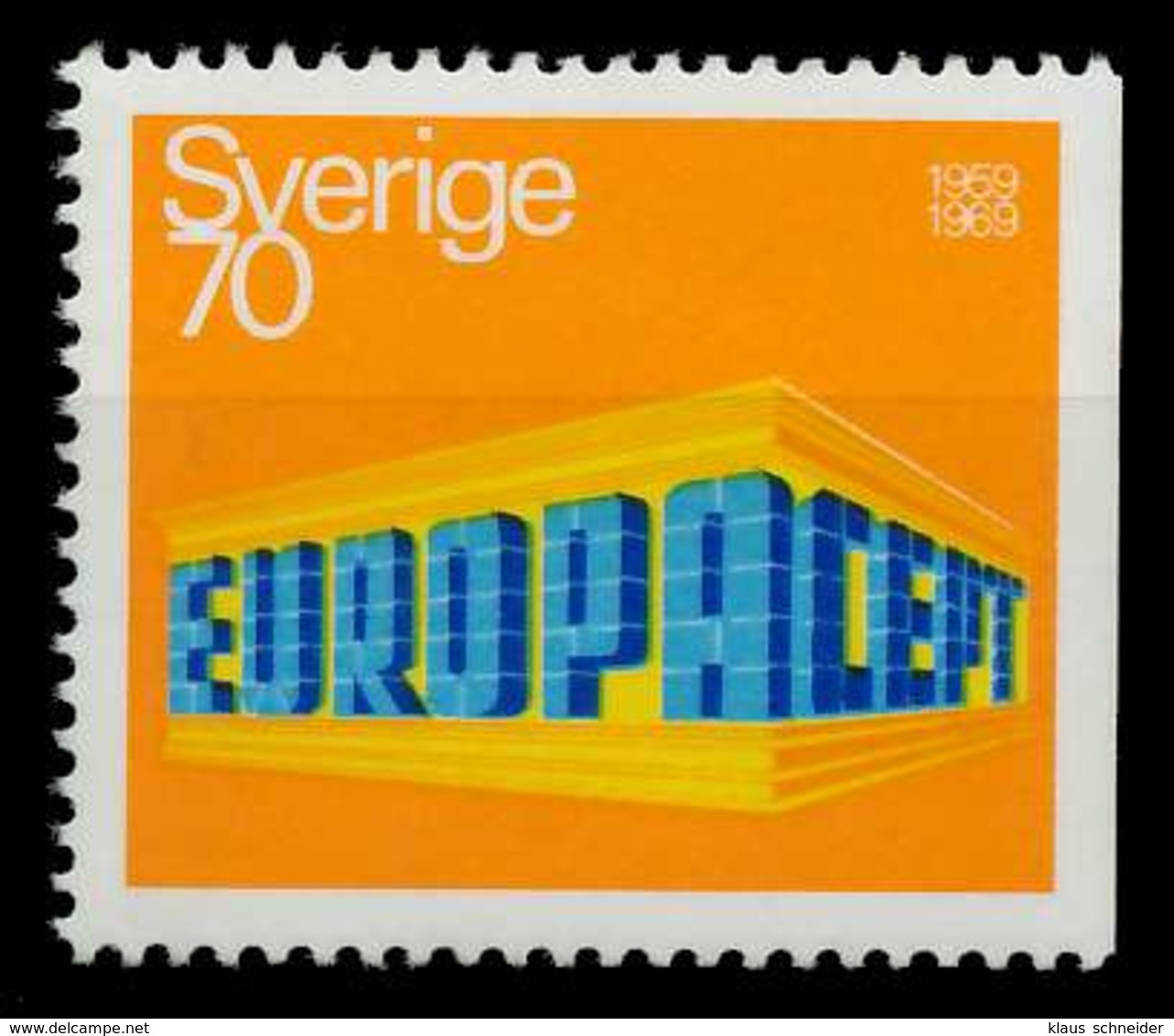 SCHWEDEN 1969 Nr 634Dr Postfrisch X9DBB56 - Ungebraucht