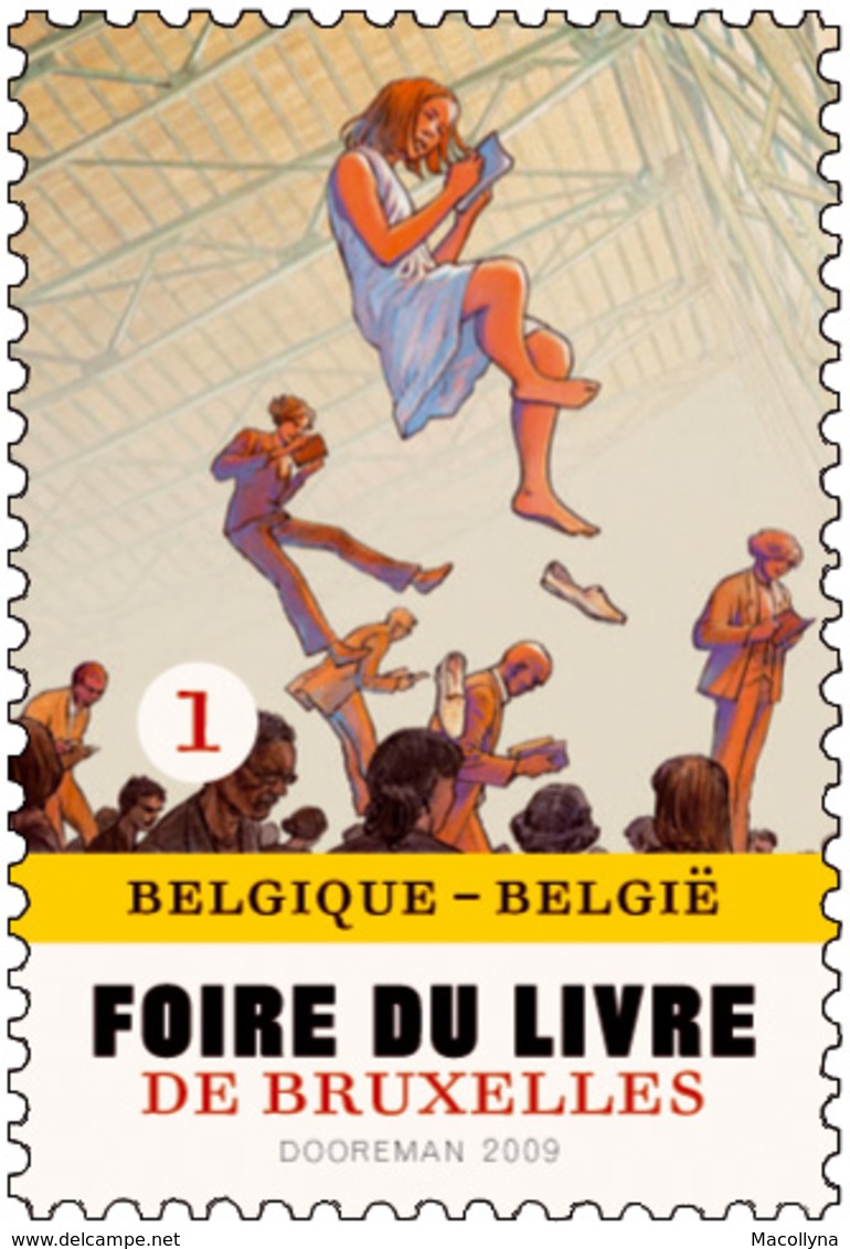 Blok 175** This is Belgium. Boek en Literatuur. Livre et Littérature 3970/79** MNH
