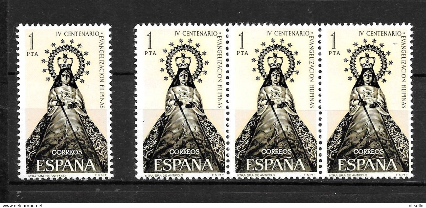 LOTE 1998  ///  (CS015) ESPAÑA  EDIFIL Nº: 1693 ** MNH EN BLOQUE    ¡¡¡ OFERTA - LIQUIDATION !!! JE LIQUIDE !!! - Nuevos