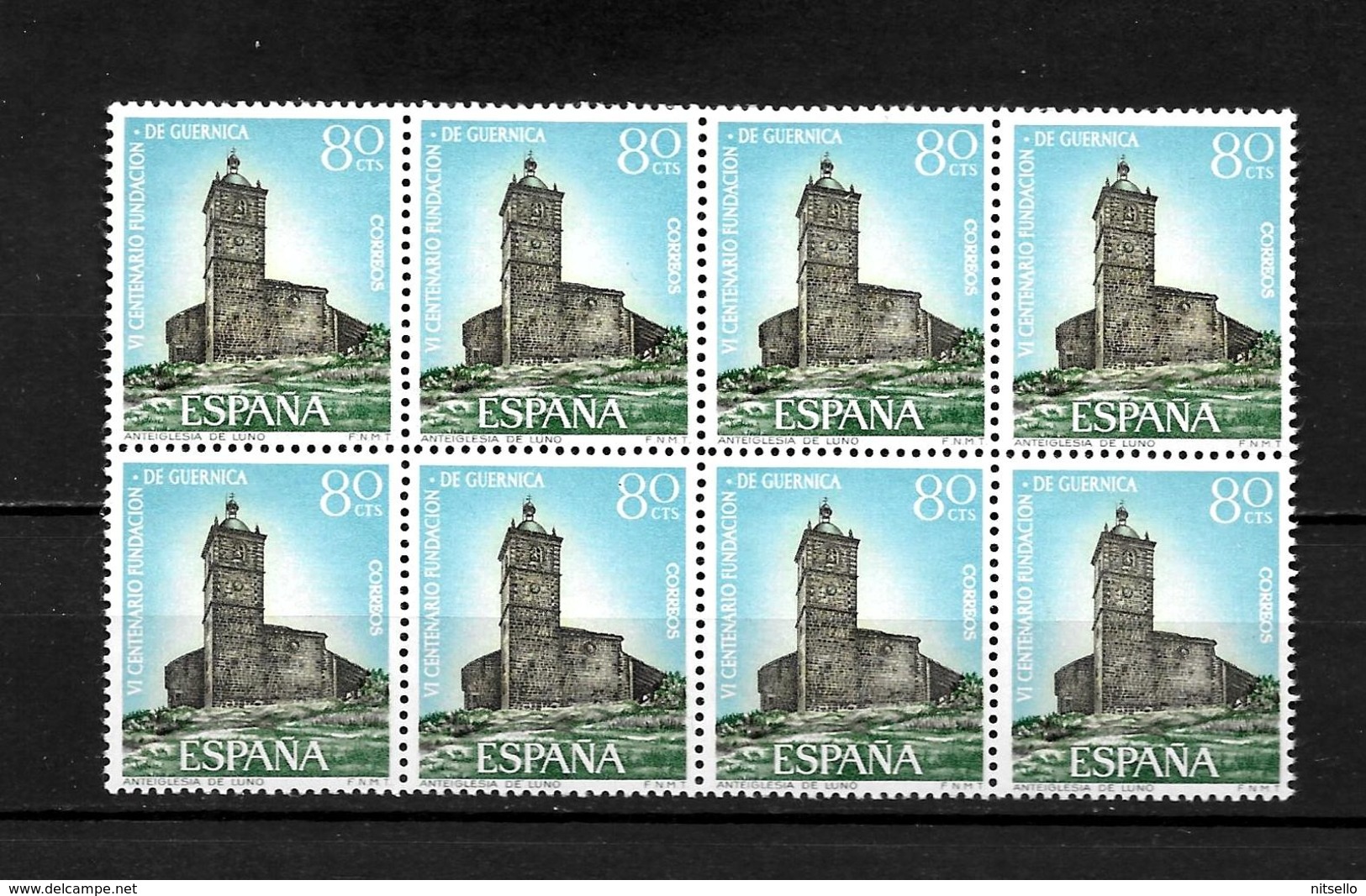 LOTE 1998  ///  (CS015) ESPAÑA  EDIFIL Nº: 1720 ** MNH EN BLOQUE    ¡¡¡ OFERTA - LIQUIDATION !!! JE LIQUIDE !!! - Nuevos