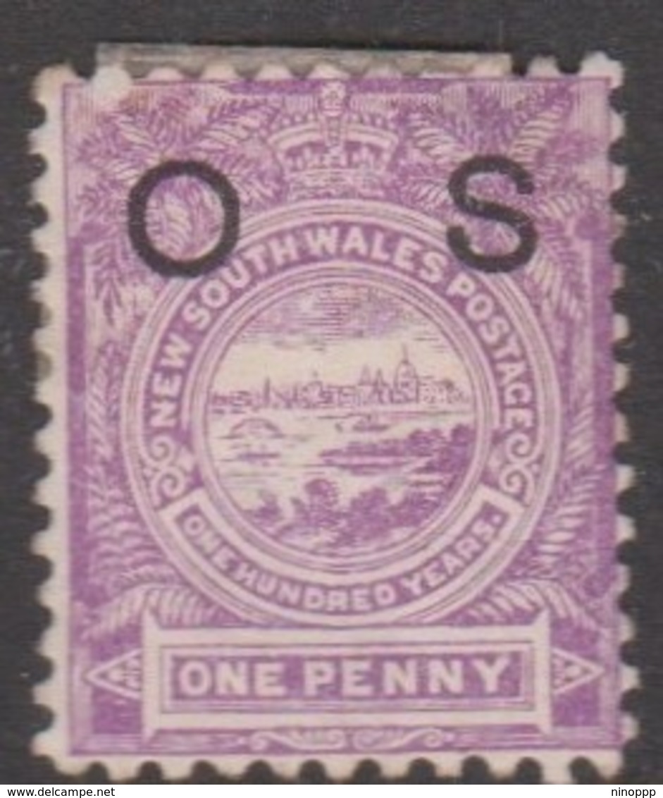 Australia-New South Wales ASC 57 1888 Overprinted OS, Mint Hinged - Ongebruikt