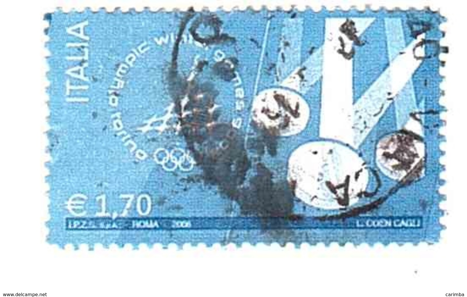 20ù6 €1,70 OLYMPIC WINTER GAMES TORINO - Winter 2006: Turin