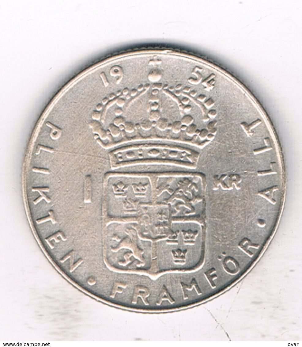 1 KRONA 1954 ZWEDEN /1221/ - Schweden