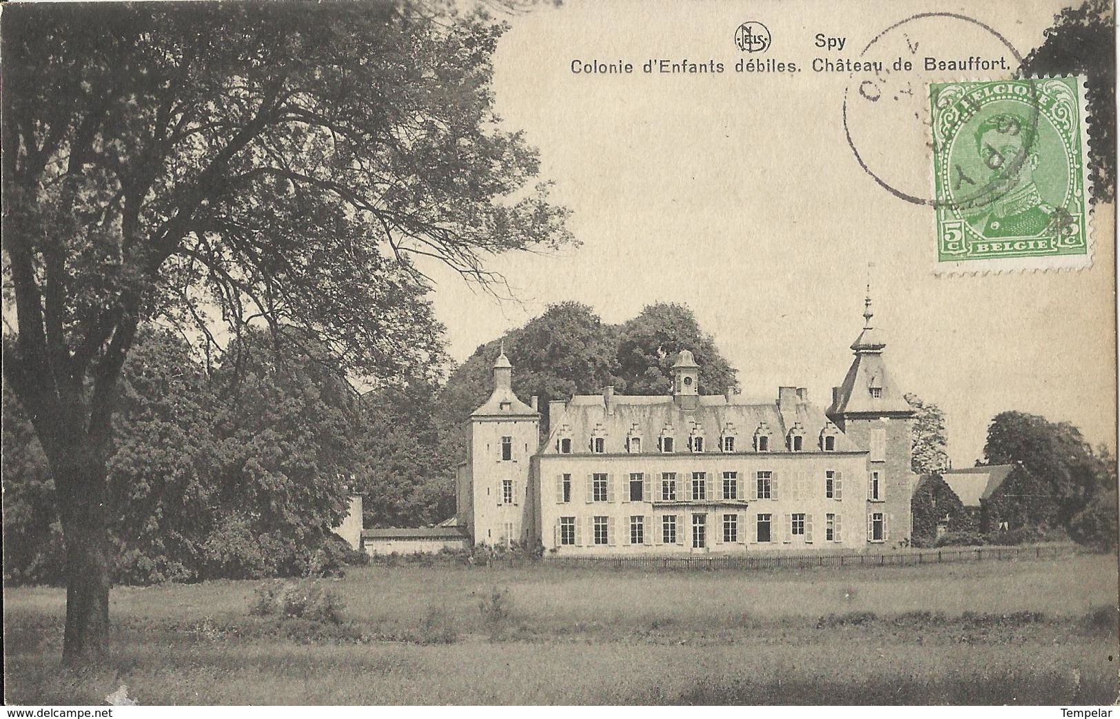 SPY - Colonie D'Enfants Débiles - Château De Beauffort 1920 - Jemeppe-sur-Sambre