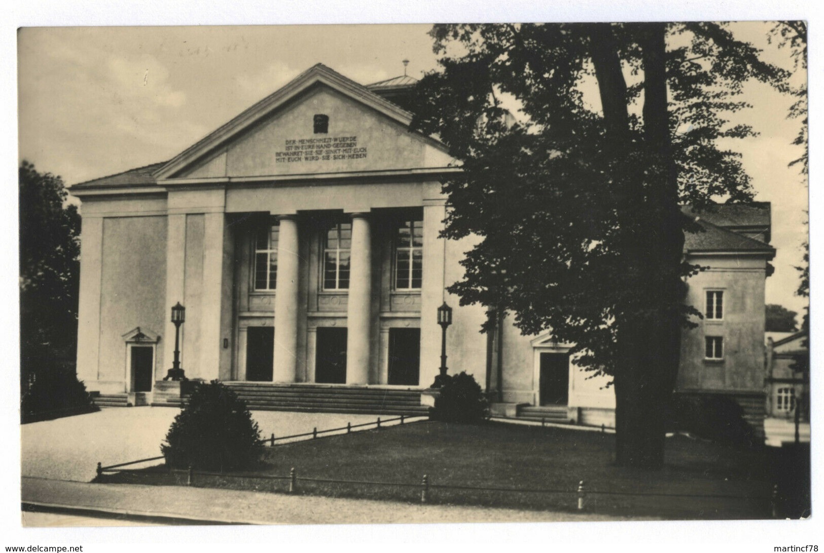 Neustrelitz Friedrich-Wolf-Theater 1961 Postkarte Ansichtskarte - Neustrelitz