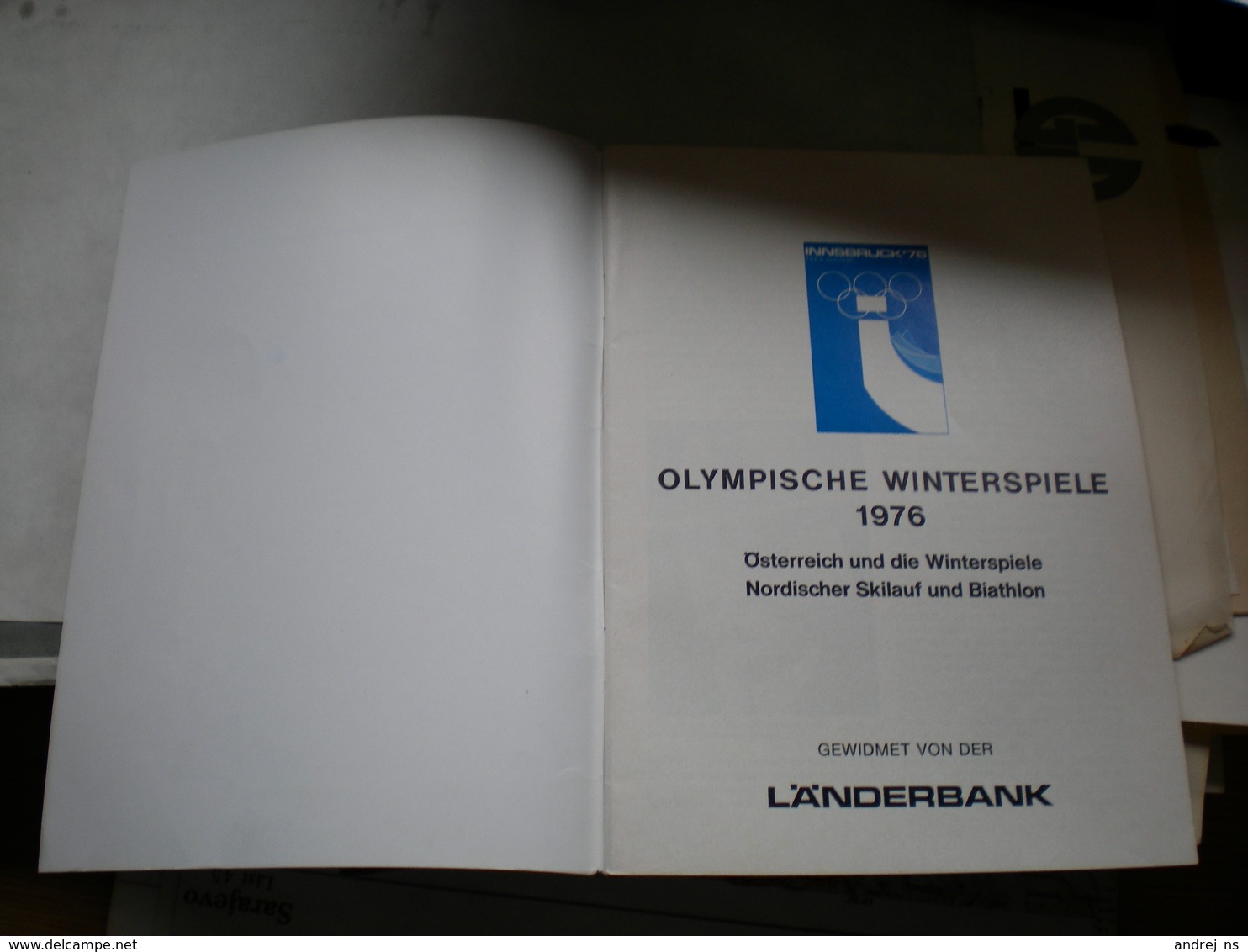 Olympische Winterspiele 1976 Osterreich Und Die Winterspiele Nordischer Skilauf Und Biathlon - Livres