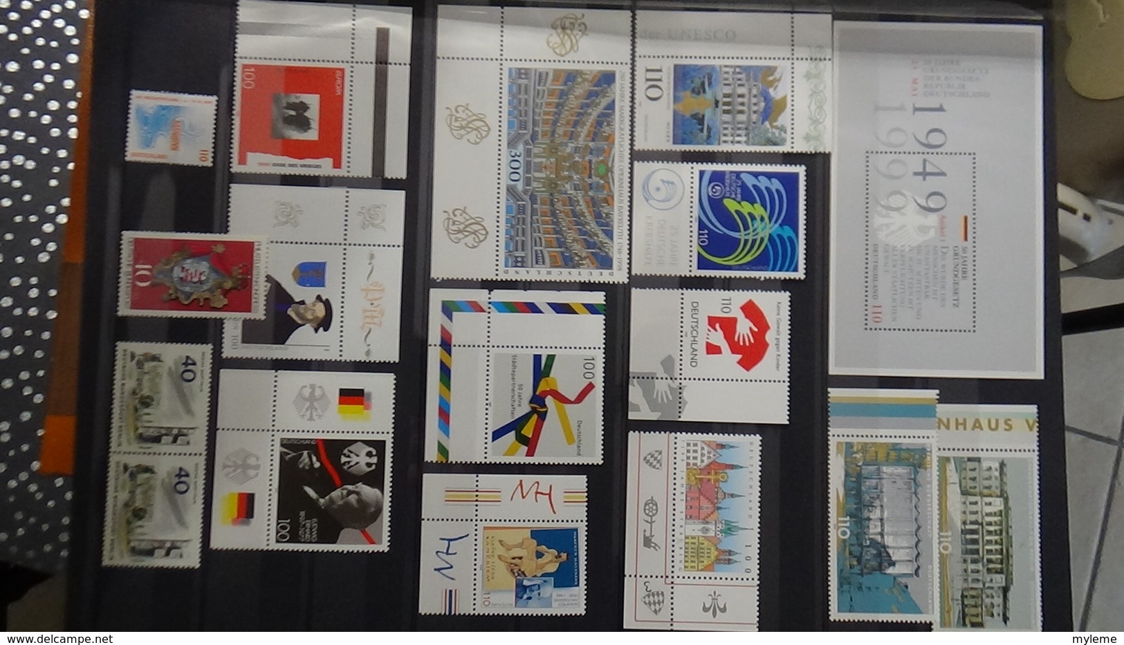 B403 Collection de timbres et blocs ** d'Allemagne. A sasisir !!!