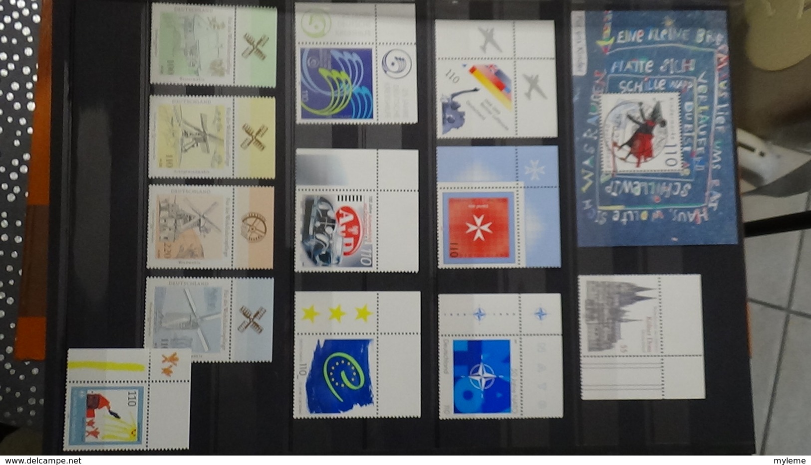 B403 Collection de timbres et blocs ** d'Allemagne. A sasisir !!!