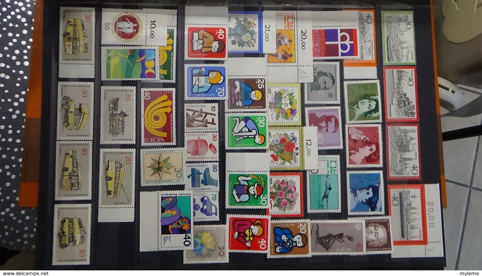 B403 Collection de timbres et blocs ** d'Allemagne. A sasisir !!!