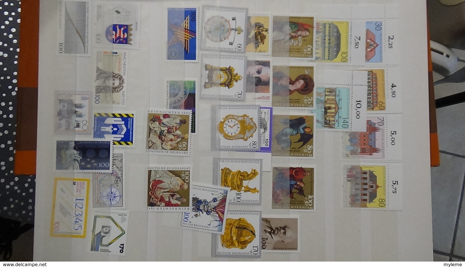 B404 Collection de timbres et blocs ** d'Allemagne. A sasisir !!!