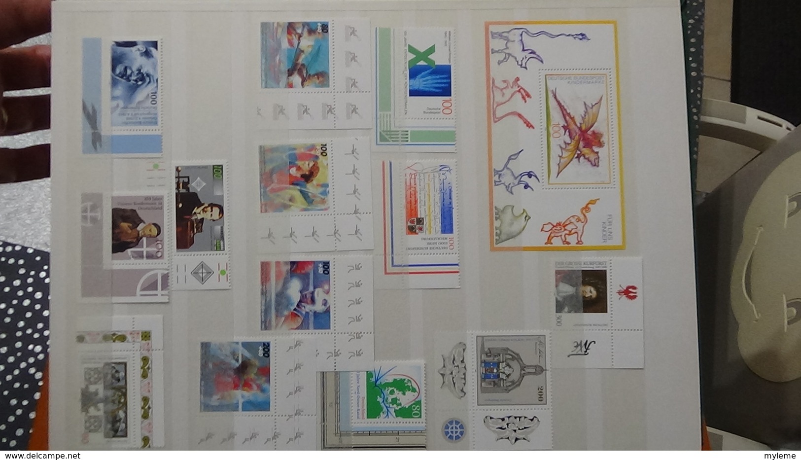 B404 Collection de timbres et blocs ** d'Allemagne. A sasisir !!!