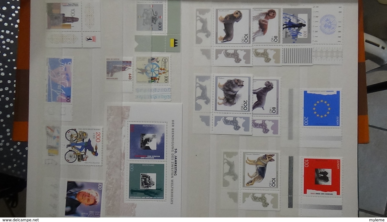 B404 Collection de timbres et blocs ** d'Allemagne. A sasisir !!!