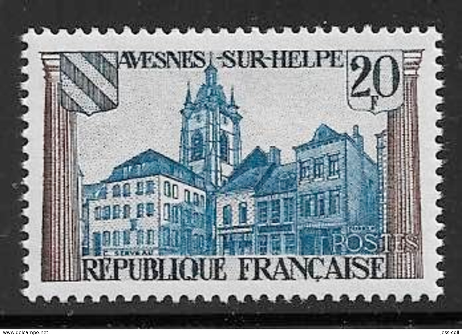 Maury 1221 - 20 F Avesnes Sur Helpe - * - Unused Stamps