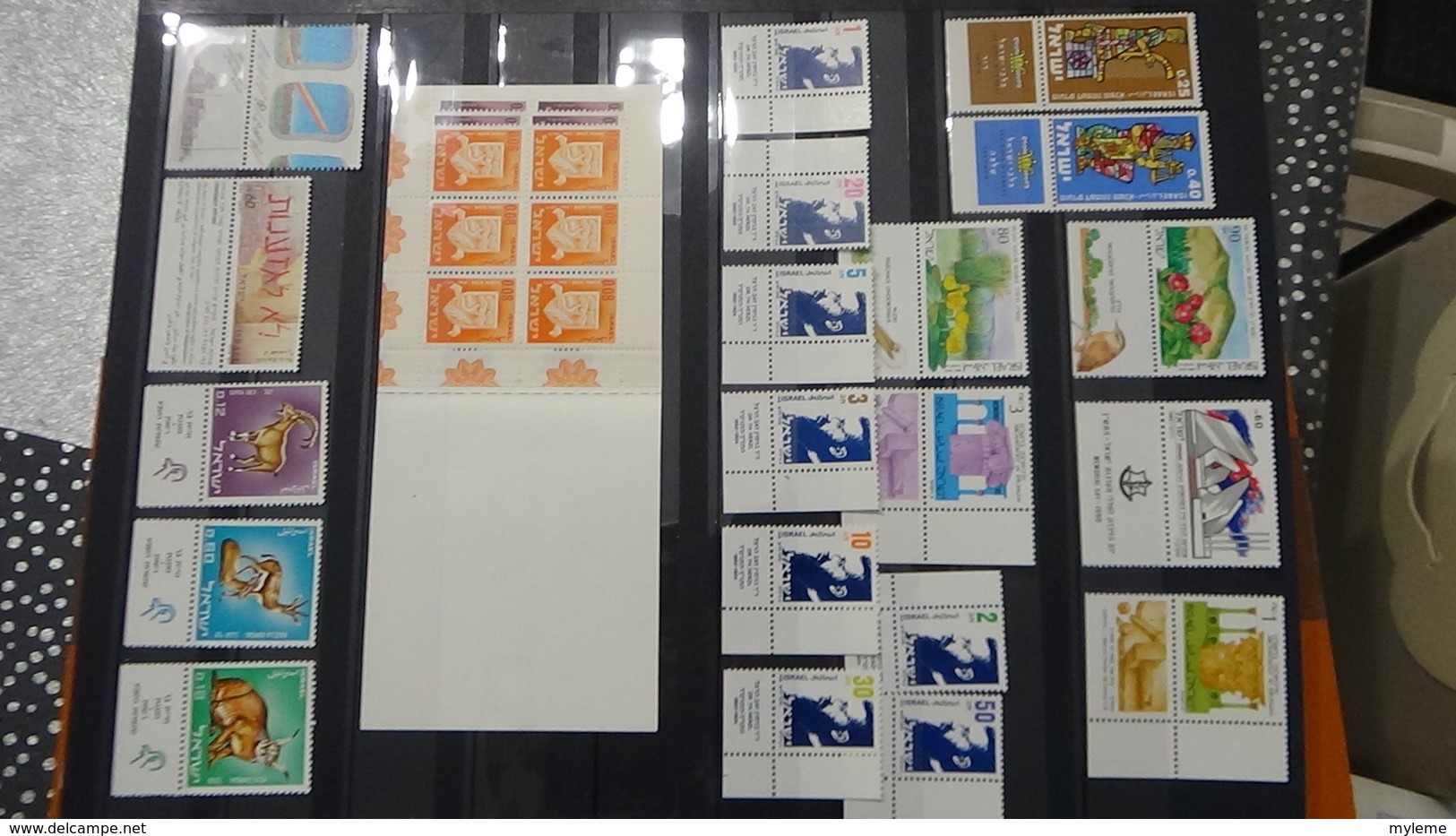 B405 Collection de timbres et blocs ** d'Israël. A sasisir !!!