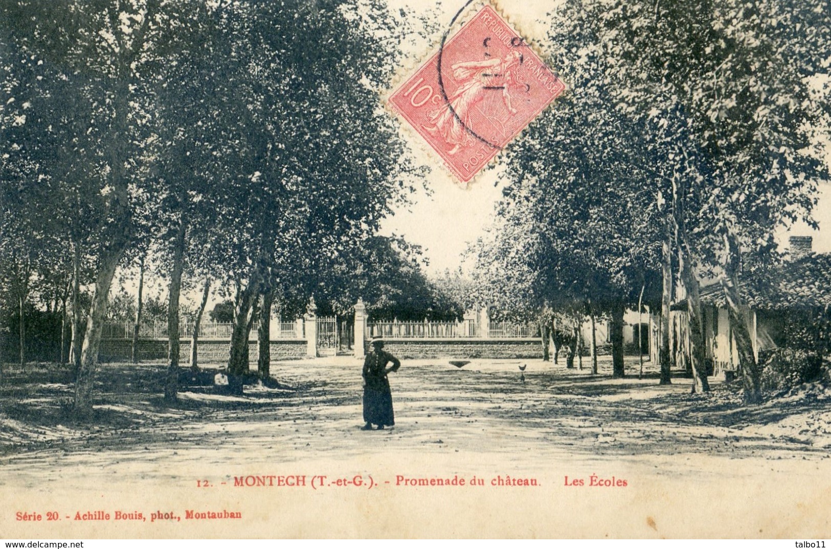 82 - Montech - Promenade Du Chateau - Les écoles - Montech