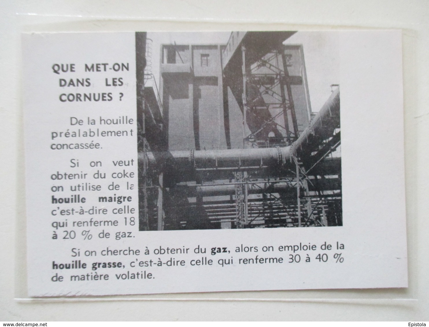 HAGONDANGE (Moselle)     Réservoir à Charbon Chargeur De Wagons  -    Coupure De Presse De 1953 - Autres Appareils
