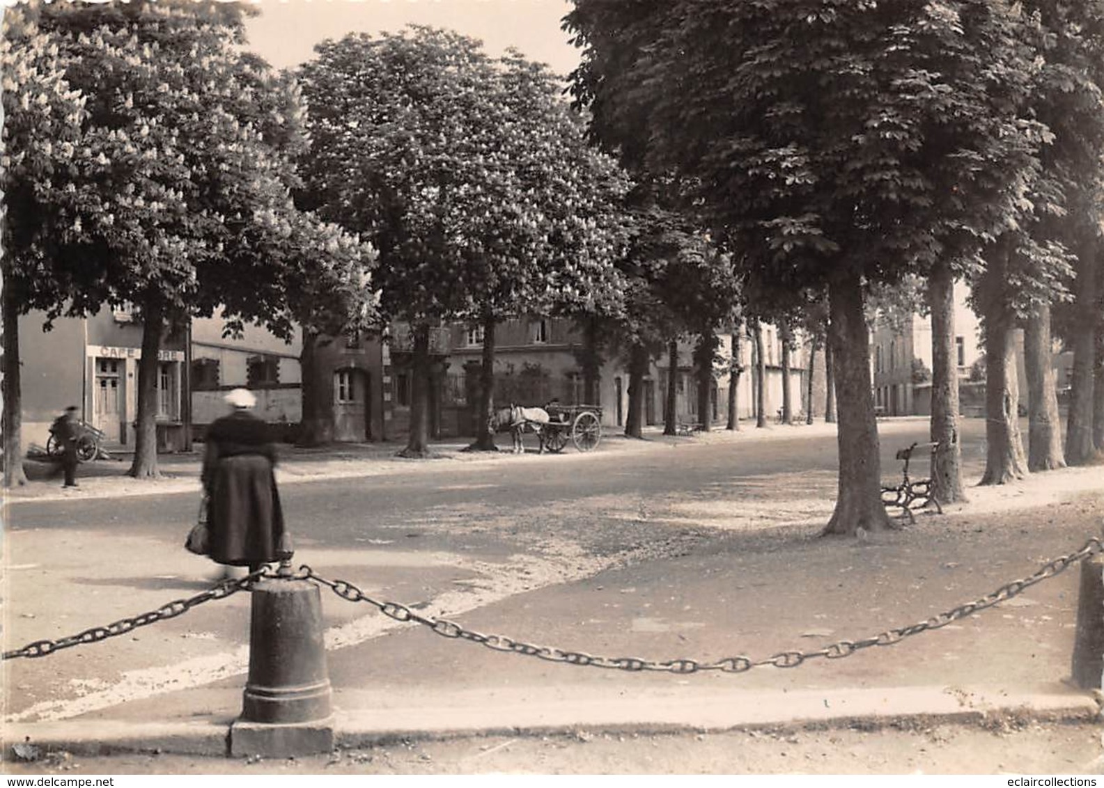 Plöermel         56        Place D'armes  . 10x15.   1952    (Voir Scan) - Ploërmel