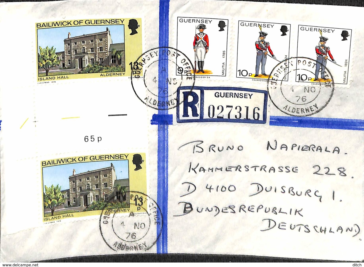 D - [902684]B/TB//-Guernesey 1976 - ALDERNEY, Militaria - Guernesey