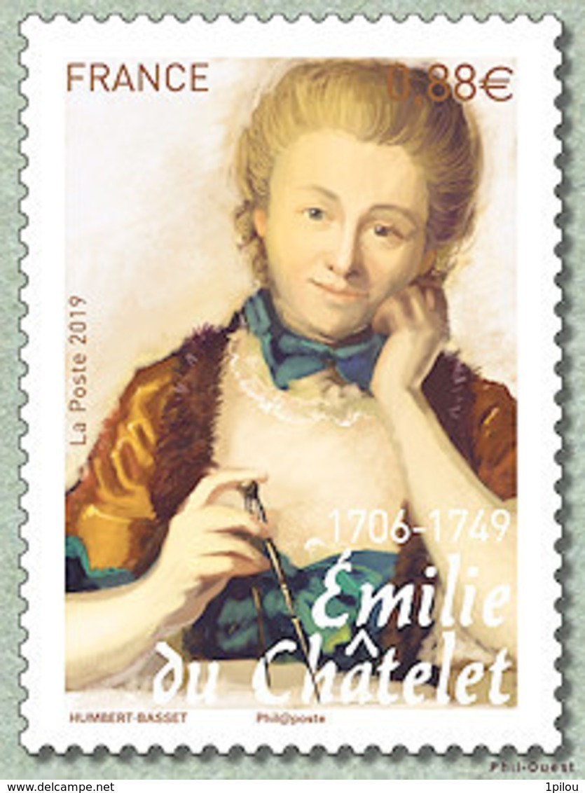 N° 5294** Emilie DU CHATELET - Nuovi