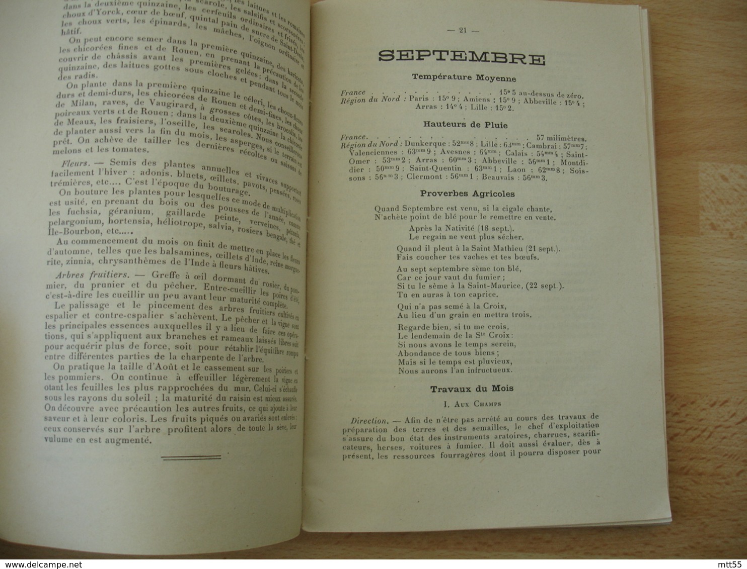 1904 Almanach Du Progres Agricole  Edi Yvert Et Tellier - Historical Documents