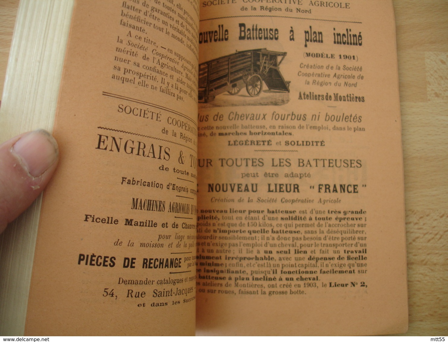 1904 almanach du progres agricole  edi yvert et tellier