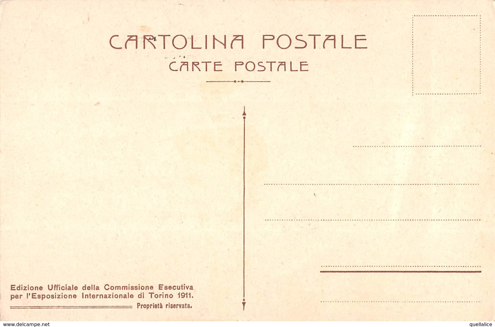 01382 "TORINO 1911 - ESPOSIZIONE INTERNAZIONALE DELLE INDUSTRIE E DEL LAVORO" ANIMATA. CART NON SPED - Expositions