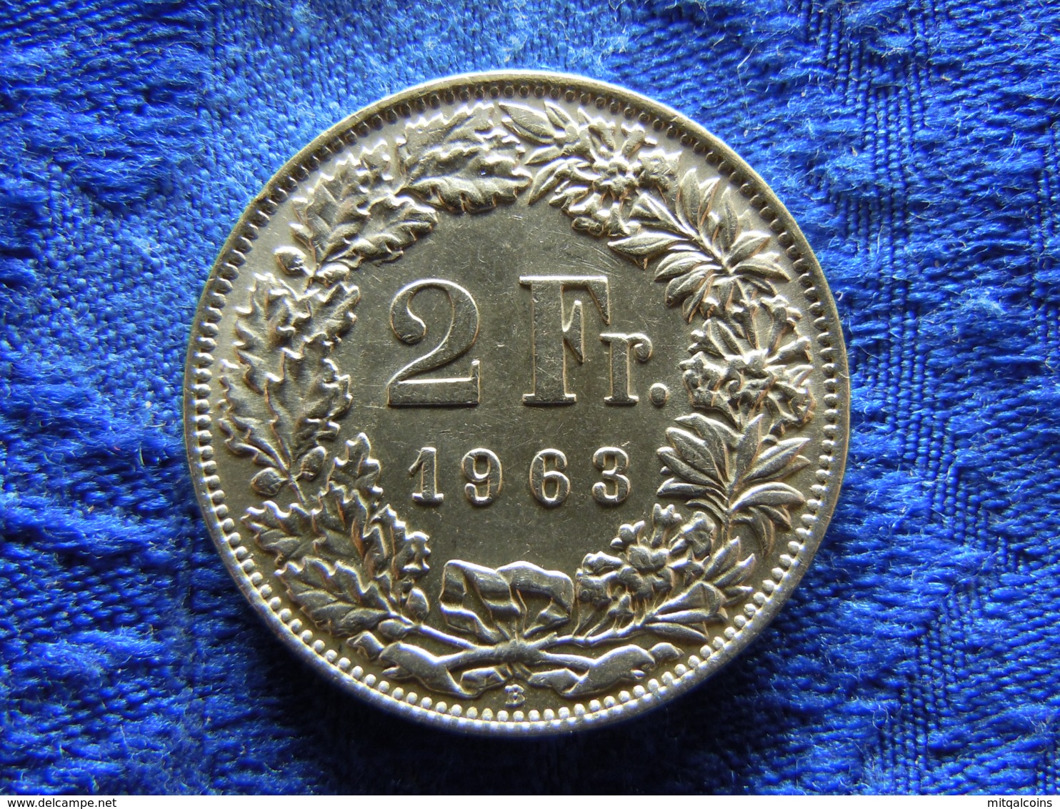 SWITZERLAND 2 FRANCS 1963, KM24 - Autres & Non Classés