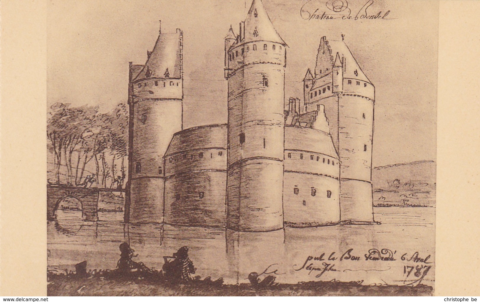 Le Château De Beersel (Brabant) (pk66939) - Beersel