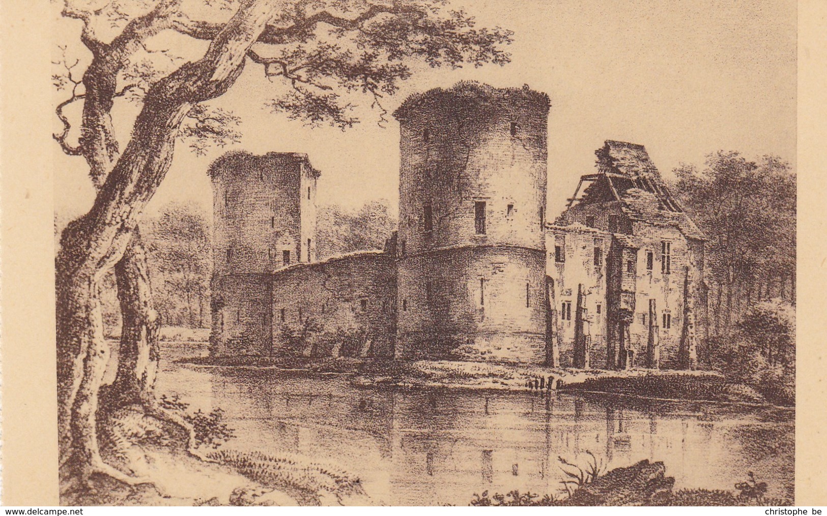 Le Château De Beersel (Brabant) (pk66940) - Beersel