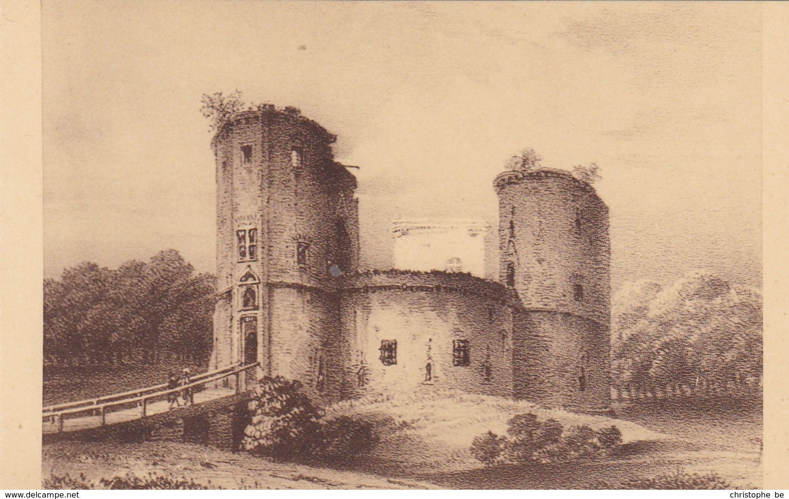 Le Château De Beersel (Brabant) (pk66941) - Beersel